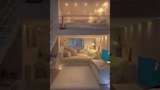 Modern Loft & Soft Snowfall Sounds #relax #aestheic #aesthetic #home