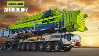 Zoomlion ZAT40000H7  World's Largest Mobile Crane