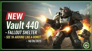 NEW Vault 440 - Fallout Shelter - See Ya Around Like A Donut - 10/28/2025
