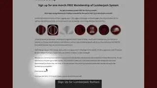 1 Sign up for a Free Month of Lumberjack System
