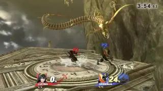 lucina vs greninja ssb4