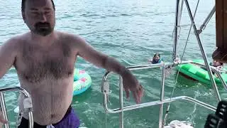 Swimming From My Yacht On July 4’th Weekend