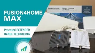 Усилитель сигнала Fusion4Home Max с технологией расширенного диапазона (ERT)