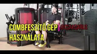 Ülő combfeszítő gép használata