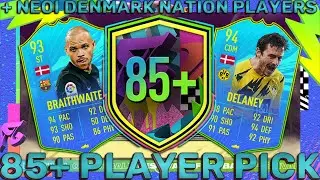 85+ PLAYER PICK & &Nu;&Epsilon;&Omicron;&Iota; DENMARK NATION PLAYERS!!! | GREEK FIFA 21