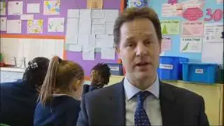 Nick Clegg: The Political Slot - A fair start for children