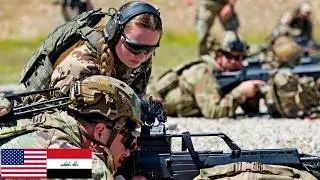 Армия США: солдаты коалиции во время учений с боевой стрельбой в Ираке.