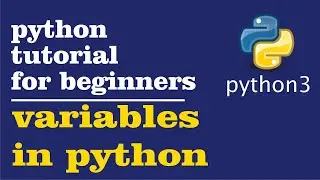 3  Variables in python