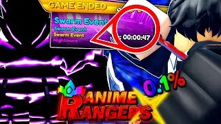 SUNG JIN WOO & BERU Are OP (47 Sec SWARM EVENT CT) In Anime Rangers X