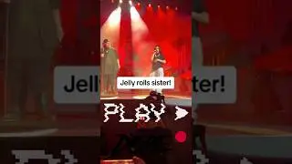 Jelly Roll brings out his sister on Stage 😎🔥💪 #shorts #jellyroll #countrymusic