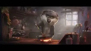 😭 The Badly Loved Wolf Learns to Cook for Christmas (Heartwarming Animation Scene) (Full video)