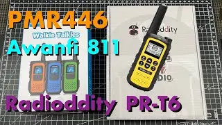 pcpanik-Zeugs : PMR446 Funkger&auml;te - Radioddity PR-T6 & Awanfi 811