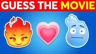 Guess The ANIMATED MOVIE By Emoji? 🍿🎬 Movie Quiz 2025