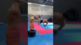 GOLPES DIFERENTES FEITO EM LUTA. VERS&Atilde;O TKD🌪️#kickboxing #muaythai #karate #taekwondo #martialarts