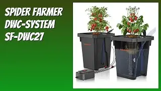 BEWERTUNG (2025): Spider Farmer DWC-System SF-DWC27. Infos