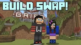 A STONE WEARING EARRINGS!? BUILD SWAP W/WONDERWALL ON GRIAN NETWORK