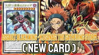 New Blackwing ‼️ YGOPRO - Assault Blackwing - Kusanagi the Gathering Storm Feb.2026 | New Card