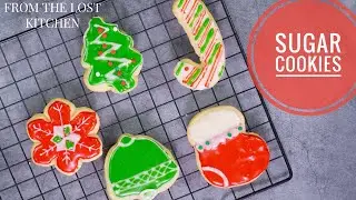 Classic Sugar Cookies - Soft and Easy | How to make the best sugar cookies| Christmas Cookies