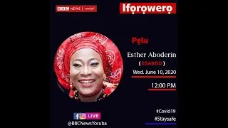 ESTHER ABODERIN [ ESABOD ] LIVE INTERVIEW WITH BBC NEWS YORUBA