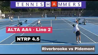 ALTA AA4 - Line 2 | Riverbrooke vs Sharon Lester TC | Men's Doubles - NTRP 4.5
