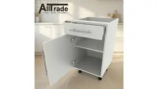 Draw Line Single Unit Assembly Guide | AllTrade Flat-Pack Kitchen Cabinet