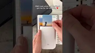 Best birthday gift ❤️ #printer #sticker #couple