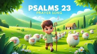 Psalms 23 | A Prayer Song for Kids #prayerforkids