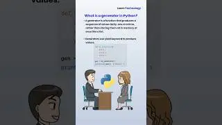 Генератор на Python? | Вопросы по собеседованию на Python | #python #интервью #генератор