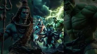 Mahashivratri Special Hulk video🙏🙏 #viral #avengers #hulk
