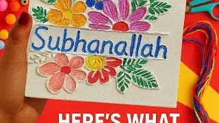 DIY Islamic Craft | What I Made