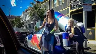 Girls LOVE the Ferrari Limo...I Think