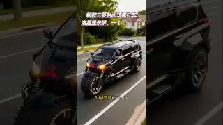 New Mitsubishi enclosed three wheel motorcycle 🤯 starting at just 10800 yuan 🔥#shorts