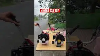 Used Tanaka lawn mowers from Japan.