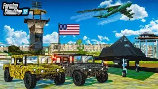 MILITARY BASE UPGRADE! BUILDING $10M AIRPORT RUNWAY | FS22