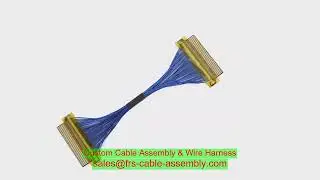 Industry Equipment Customized Wire Harness for Electrical Parts Coaxial TV Cable Assembly