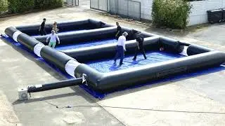Mini Terrains de Football Gonflable - Air et Volume