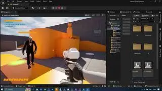 Unreal Engine 5. Patrol AI concept