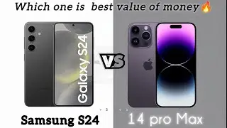 iPhone 14 Pro Max vs Galaxy S24 – Which One Should You Buy? 2026 ( gaming , camera, speed, 🔋)
