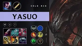 Yasuo Mid vs Syndra - EUW Challenger Patch 25.23
