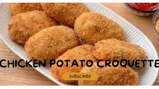 Chicken potato croquettes for iftar | make and freeze for Ramzan 2026 | lftar special |