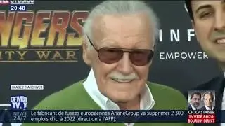 Stan Lee le  des super hros Marvel est dcd  lge de 95 ans