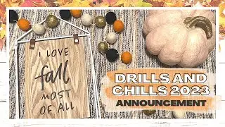 Drills and Chills 2023 Official Announcement and Details 🎃🕸️ The FIFTH Annual Community Event!