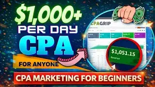 $1000 A DAY Untapped CPA Marketing | Free Traffic | CPA Marketing For Beginners | CPA