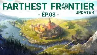 Hôtel de ville et maisons niv.2, et 1ère attaque de bandits !! // Farthest Frontier ép.03