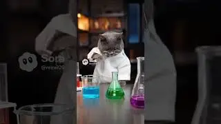 実験に失敗した猫🧪 #ai #openai #sora2 #trending #shorts