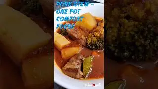 Pork Stew💡One Pot comfort Cooking #onepotcooking
