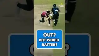 Which batter is out obstructing the field? #cricket #ipl #cricketlover #cricklaws