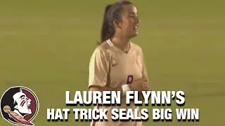 Florida State's Lauren Flynn Gets Hat Trick In 5-0 Victory Over NC State