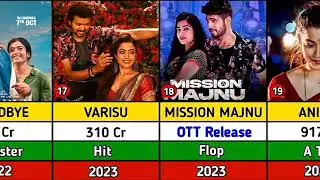 Rashmika Mandanna Hit & Flop Move List#Boxoffice Collection 