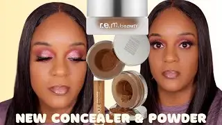 Review and Slight Wear Test On The New R.E.M Beauty Concealer and Uoma Beauty Powder